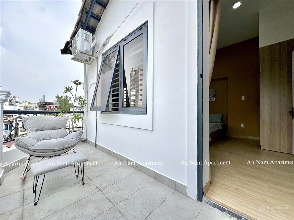 Cho thuê căn hộ 1 phòng ngủ 45m2 sân vườn cạnh phố ẩm thực phan xích longfull nội thấttrống sẵn