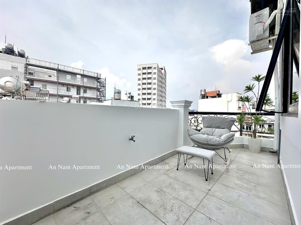 Cho thuê căn hộ 1 phòng ngủ 45m2 sân vườn cạnh phố ẩm thực phan xích longfull nội thấttrống sẵn