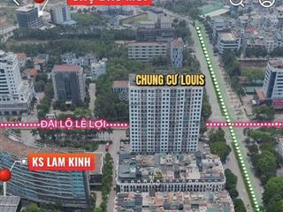 Chính chủ cần bán căn chung cư louis 2 phòng ngủ 2 wc .mặt đại lộ lê lợi tp thanh hoá