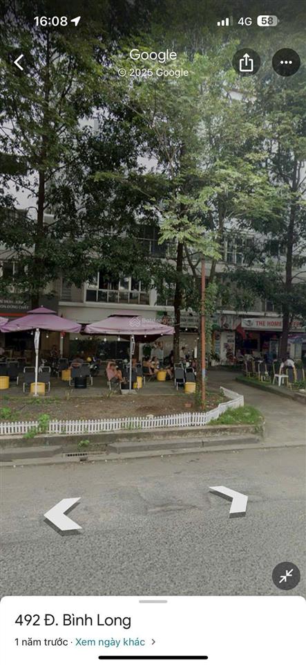 Bán shophouse trệt ruby, giá 7.5tỷ, mặt tiền hương lộ 3, ngang 5.5m  110m2, vỉa hè dài 9m