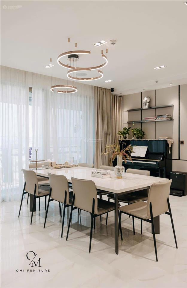 4pn the peak midtown (m8) 210m2, 2 ô xe hầm, nội thất cao cấp, xem nhà  0908 448 ***