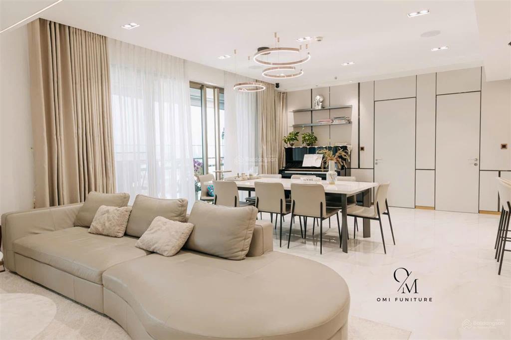 4pn the peak midtown (m8) 210m2, 2 ô xe hầm, nội thất cao cấp, xem nhà  0908 448 ***