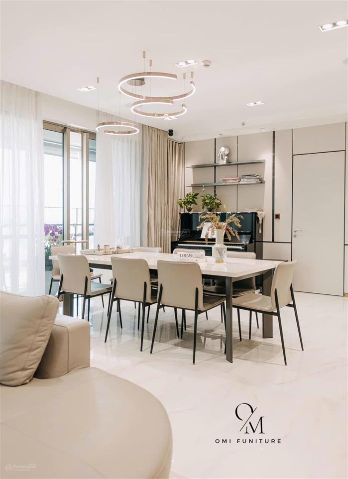 4pn the peak midtown (m8) 210m2, 2 ô xe hầm, nội thất cao cấp, xem nhà  0908 448 ***