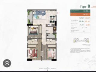 [hot] 3pn hưng phúc premier 92m²  9,2 tỷ allin, ô xe hầm, xem nhà dễ  ms nga đồng