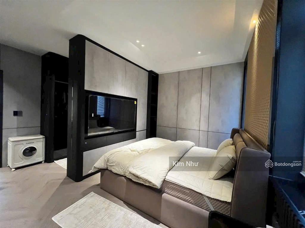 Biệt thự tâm huyết góc 2 mặt tiền ngang 9.2m tặng full nội thất  dt 154.3m2  thiết kế sang trọng