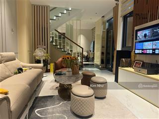 Biệt thự tâm huyết góc 2 mặt tiền ngang 9.2m tặng full nội thất  dt 154.3m2  thiết kế sang trọng