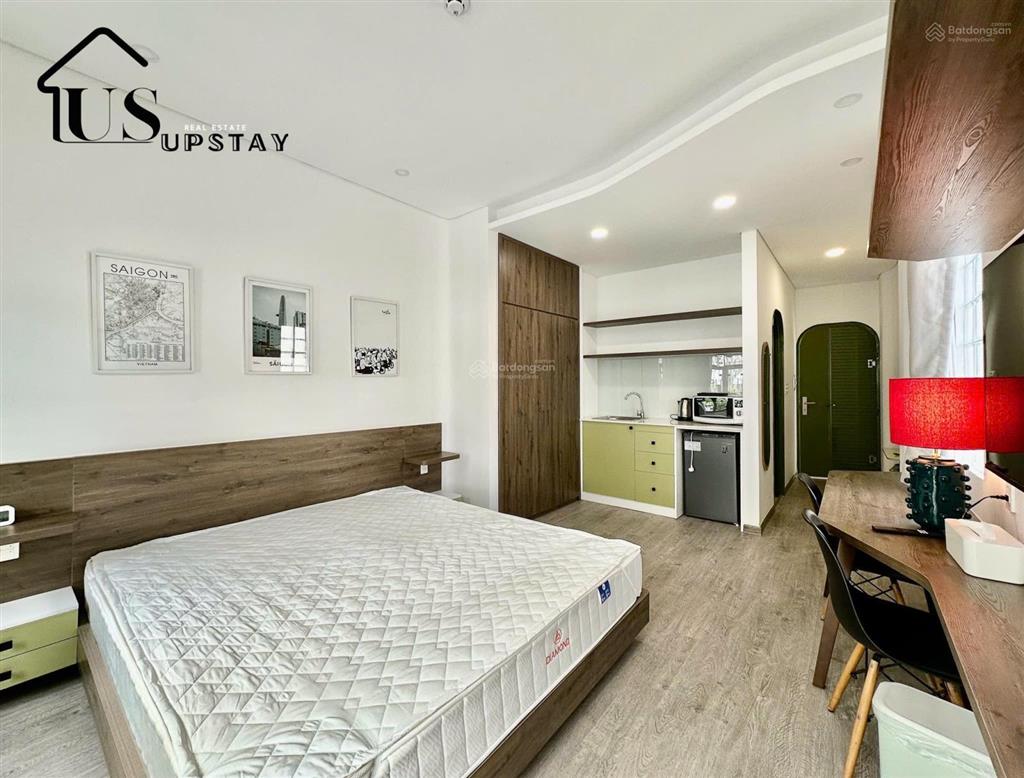 1pn, tách bếp 40m2, view cây xanh vibe homestay, hẻm ô tô thông bờ kè hoàng sa trường sa