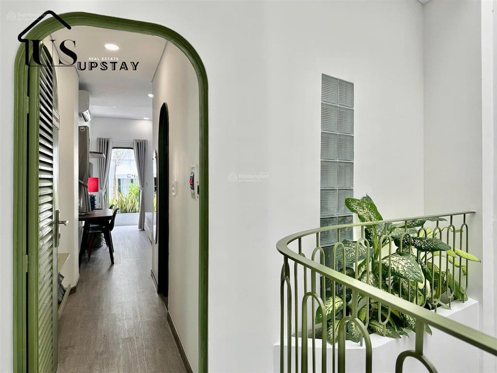 1pn, tách bếp 40m2, view cây xanh vibe homestay, hẻm ô tô thông bờ kè hoàng sa trường sa