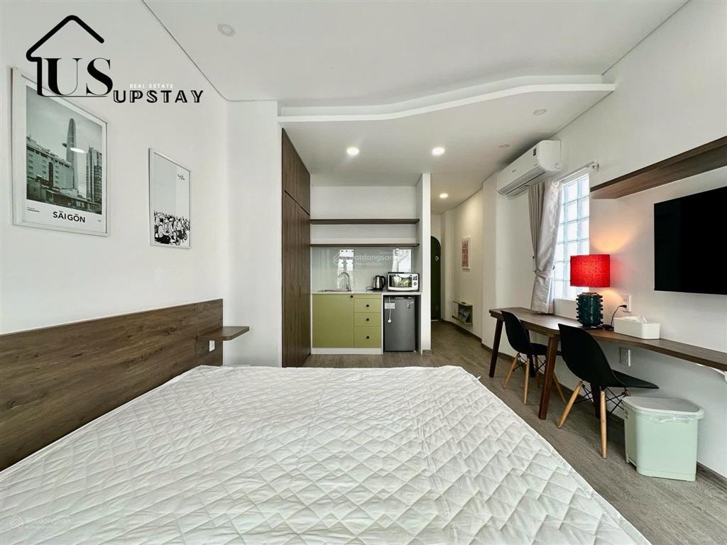 1pn, tách bếp 40m2, view cây xanh vibe homestay, hẻm ô tô thông bờ kè hoàng sa trường sa