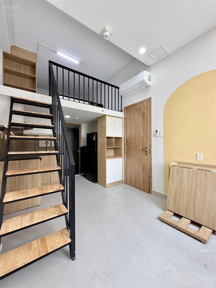 Duplex bancol 45m2 gác cao full nội thất xịn ngay tô hiến thành q10 kế bên vạn hạnh malình thật