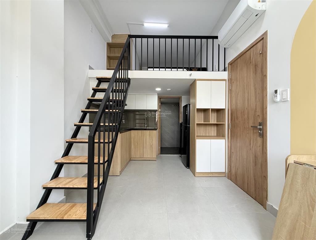 Duplex bancol 45m2 gác cao full nội thất xịn ngay tô hiến thành q10 kế bên vạn hạnh malình thật