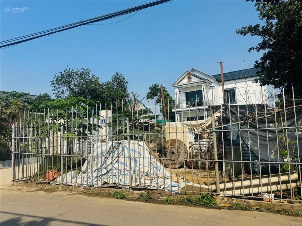 Siêu hot chỉ cần 2.7 tỷ làm chủ lô đất 85m2 mặt đường trục chính thôn yên thái  phú cát  hà nội