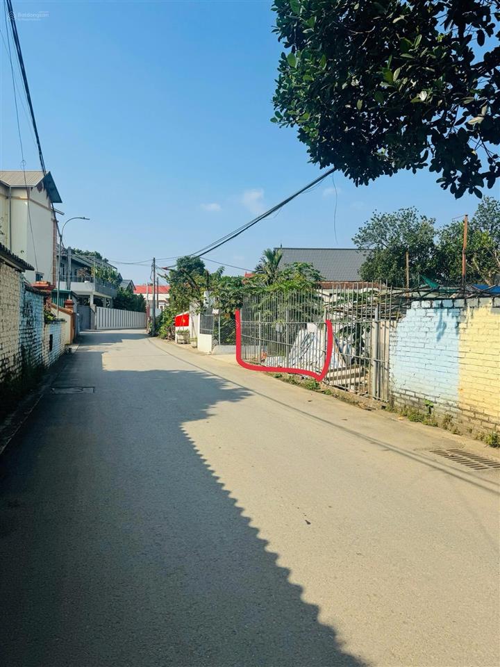 Siêu hot chỉ cần 2.7 tỷ làm chủ lô đất 85m2 mặt đường trục chính thôn yên thái  phú cát  hà nội