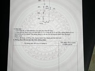 Hàng hiếm chỉ 2.45 tỷ là chủ lô đất 123m2 full tc  yên thái  phú cát, cạnh nhiều biệt thự