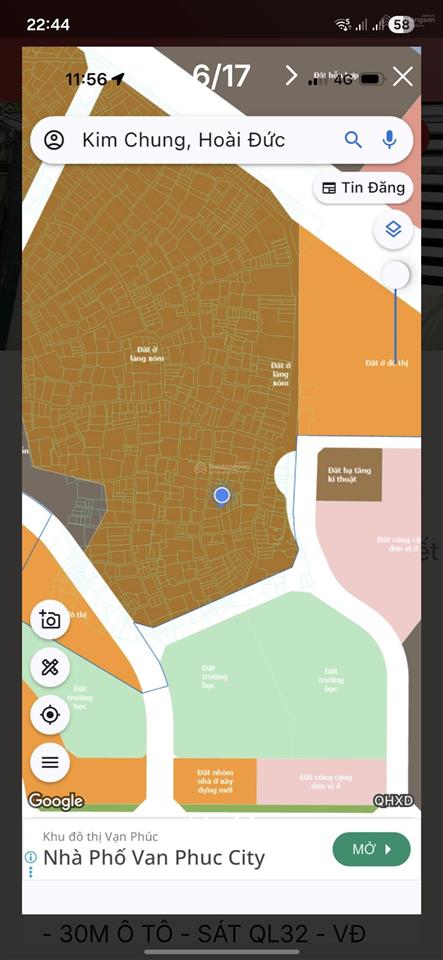 Nhà mới lai xá  kim chung 44m² x 5t  30m ô tô  sát ql32  vđ 3.5  vừa ở vừa cho thuê...