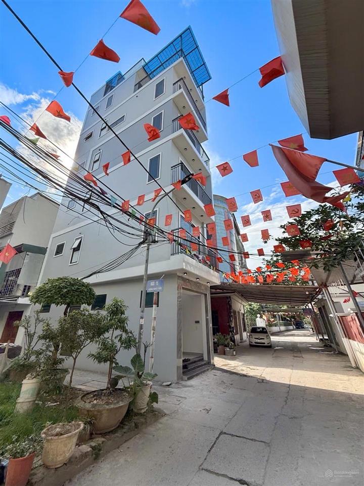 Vân côn 36m2 6t  thang máy  lô góc  ô tô tránh + kinh doanh  xây mới đẹp lung linh...