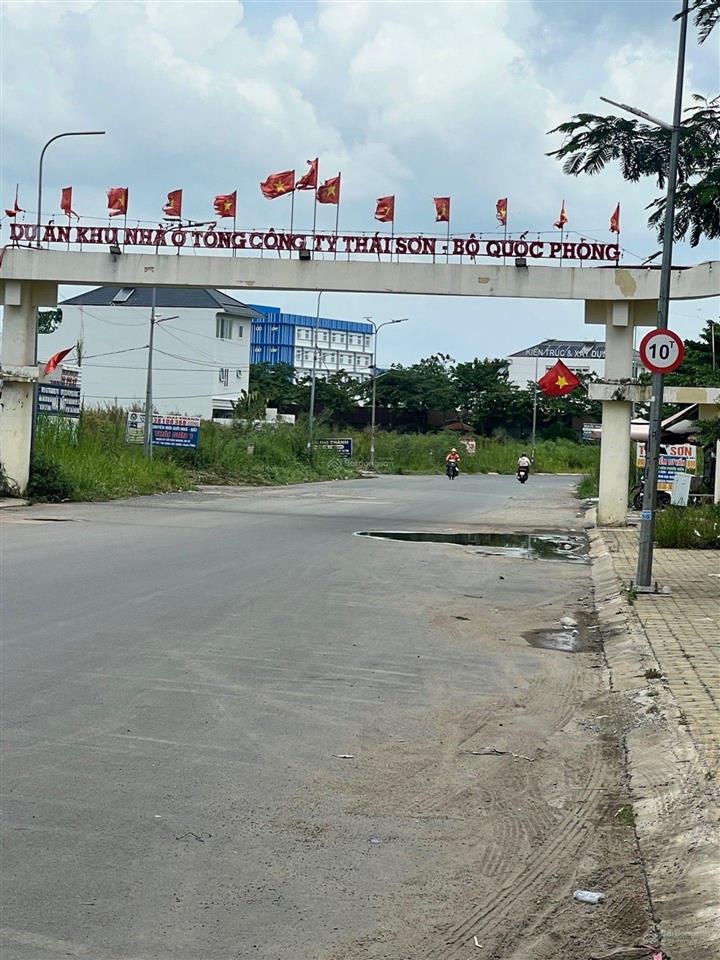 Bán lô đất 10m x 25.2m, kdc thái sơn, bộ quốc phòng, phước kiển, nhà bè