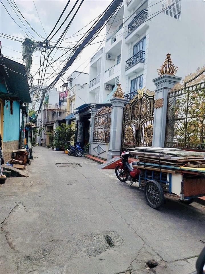 Nhà hẻm xe hơi tới cửa, dt đẹp (4x21m) tám danh  p4  quận 8