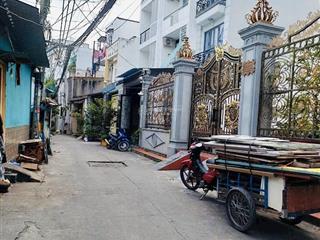 Nhà hẻm xe hơi tới cửa, dt đẹp (4x21m) tám danh  p4  quận 8