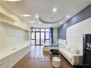 Cho thuê căn hộ dịch vụ full nội thất  ban công sát lotte  himlam  đh rmit quận 7