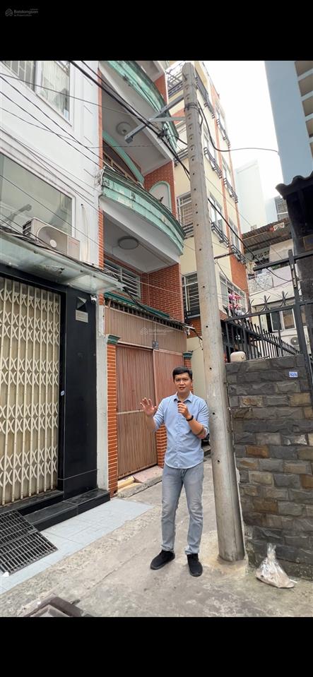 Nhà bán 4 tầng hẻm nguyễn thị minh khai phường 5 quận 3 dt 3.5m x 8m giá 6.7 tỷ tl