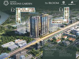 Bán căn hộ 2 phòng ngủ đẹp tại 233 nguyễn trãi. dự án masterise cao xà lá (hanoi seasons garden)