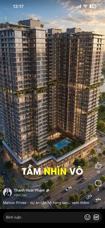 Bán căn hộ 2 phòng ngủ đẹp tại 233 nguyễn trãi. dự án masterise cao xà lá (hanoi seasons garden)