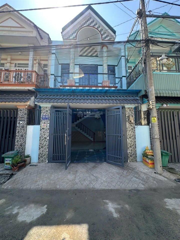 Ban nhà shr, khu dân cư hiện hữu , gần phan văn hớn, hóc môn giá 5ty. dt 5*17 trệt lầu, đường 7m,