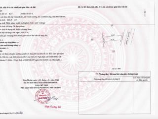 Lô đất gọn đẹp tài chính vừa tầm tại kdc ngọc điền phát bình phước