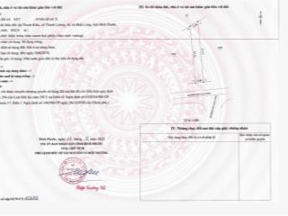 Giới thiệu lô đất nền diện tích đẹp tại khu dân cư thanh lương  bình long