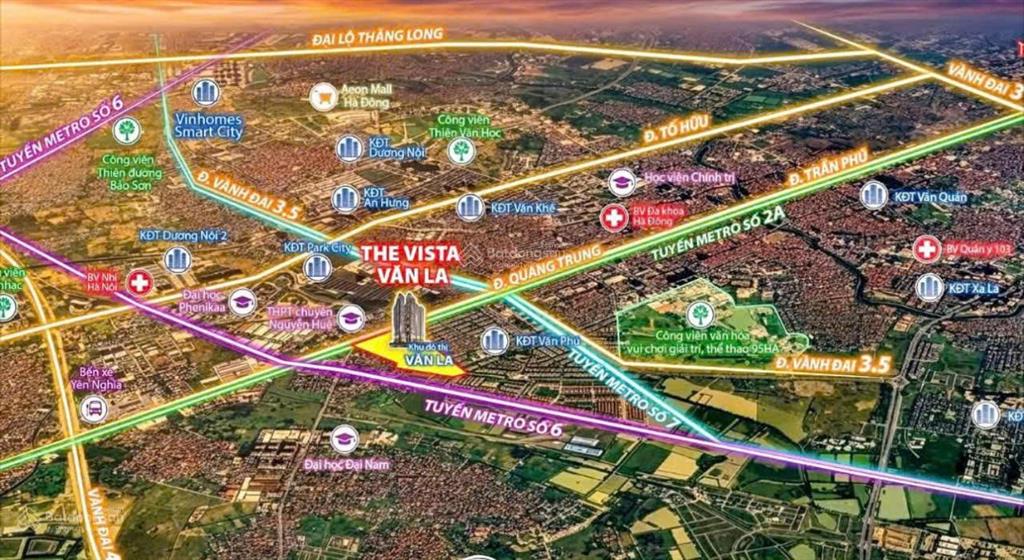 Vốn chỉ 15% sở hữu căn 2pn 65m² trong chung cư cao cấp nhất quang trung hà đông
