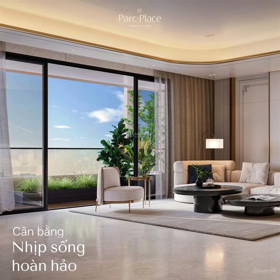 Mở bán quỹ căn hộ cao cấp 2pn+ diện tích 107m²  120m² dự án park city  phân khu le parc place.