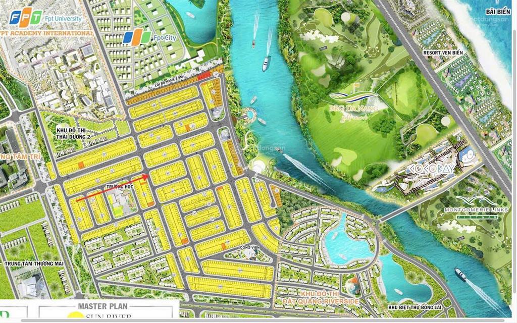 Cho thuê đất chính chủ lô góc khu đô thị số 4 điện bàn, đà nẵng