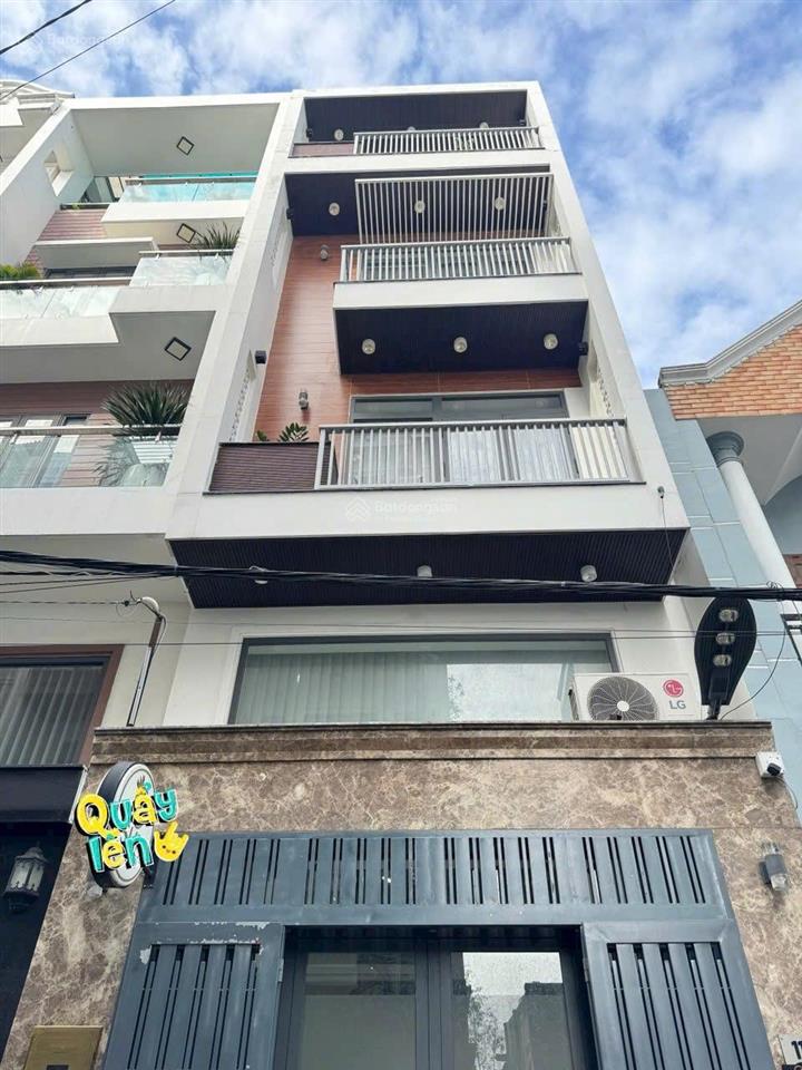 Nhà đẹp 5 tầng, hẻm ôtô khu phân lô, gần chợ an nhơn, đường số 30 p6 gò vấp  0934 177 ***