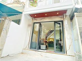 Nhà mới 1 lầu 39m2 gần mt đường hưng phú  cầu chữ y quận 8