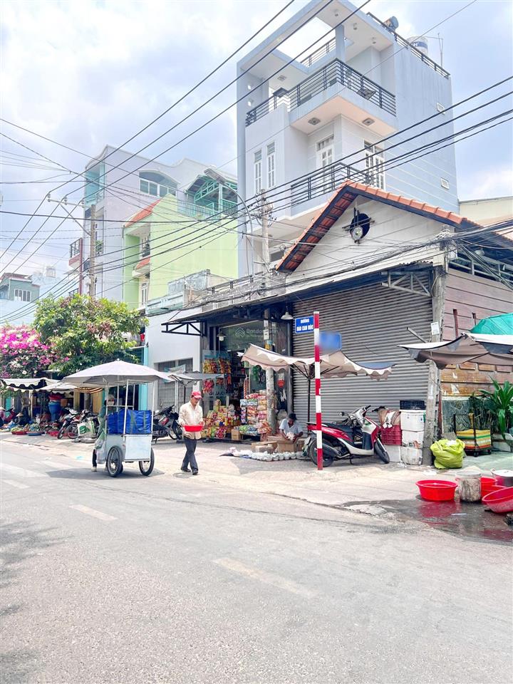 Căn góc 2 mặt tiền (7x18m) ngay chợ đào cam mộc  phạm thế hiển quận 8