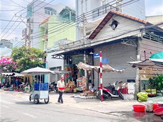 Căn góc 2 mặt tiền (7x18m) ngay chợ đào cam mộc  phạm thế hiển quận 8