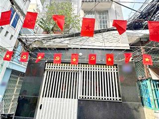 Nhà 2 tầng 54m² gần hẻm xe hơi dương bá trạc, cầu nguyễn văn cừ, quận 8