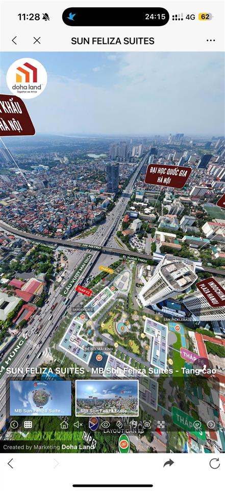 Căn 2pn view nội khu siêu đẹp sở hữu lâu dài chỉ từ 6 tỷ