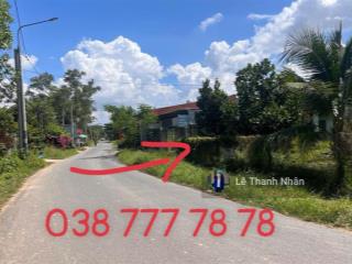 Mặt tiền chính dương diên nghệ tam phước ngay sát cầu long hưng mai khởi công, sổ hồng thổ cư.