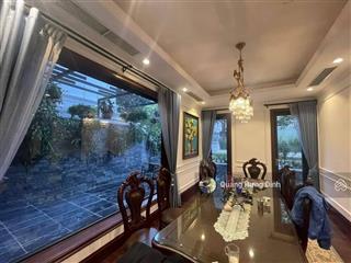 Bán biệt thự kđt dương nội 205m2  mặt tiền 9m, 4 tầng, hoàn thiện full nội thất thang máy, giá tốt