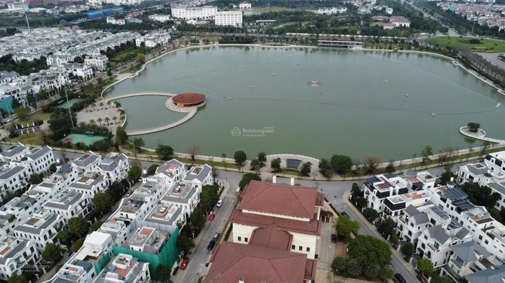 Bán biệt thự khu nguyệt quế  căn góc view trước mặt hồ hamony đơn lập bt thô. dt391m2,.