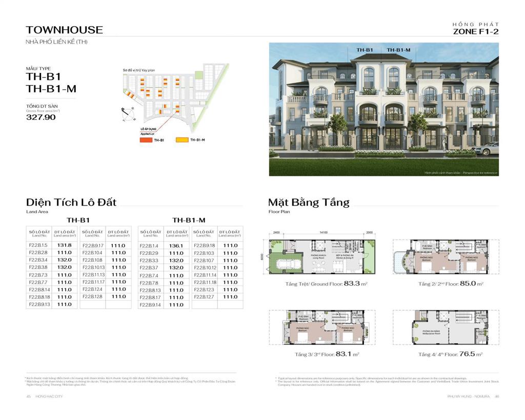 Phân khu mới hồng hạc city nhà phố indochine & art deco giá từ 16 tỷ