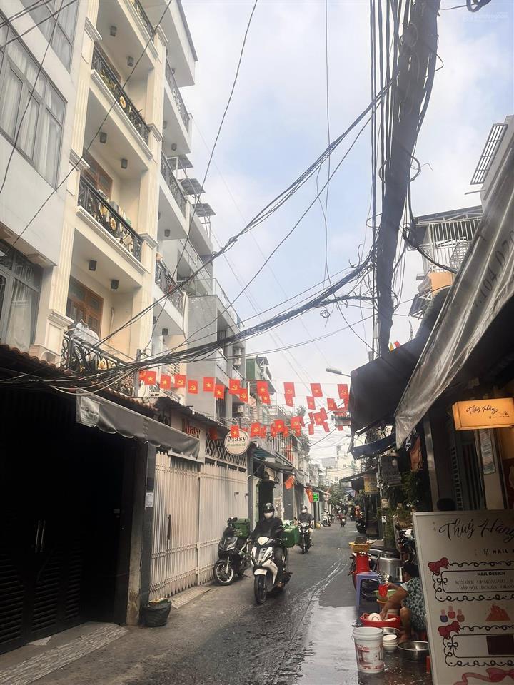 Nhà 4 tầng, dương bá trạc quận 8, đường xe hơi 6m, chủ bán gấp giảm sâu 8.x tỷ