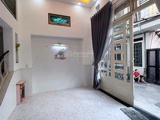 Hẻm ô tô phan huy ích ngang 5m hiếm, nhà mới ở ngay, 3 tầng btct, 3pn full công năng