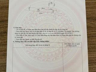 Đất đẹp bán tại bột xuyên mỹ đức  hà nội. diện tích 80m² full thổ cư