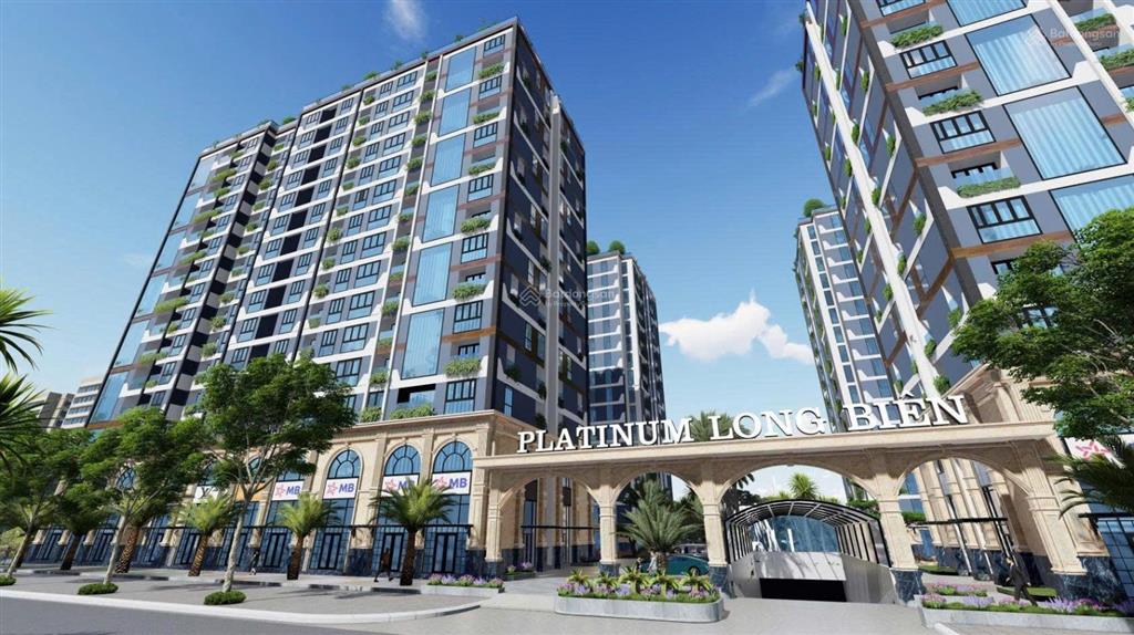 Bán căn hộ chung cư platinum long biên, 8 tỷ, 52m2, đẹp, nhiều tiện ích tại long biên, hà nội