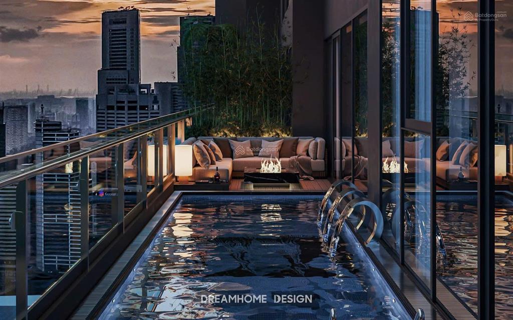 Bán căn penthouse sunshine golden river. view hồ tây, ciputra. dt 494m2  6pn  nội thất xịn