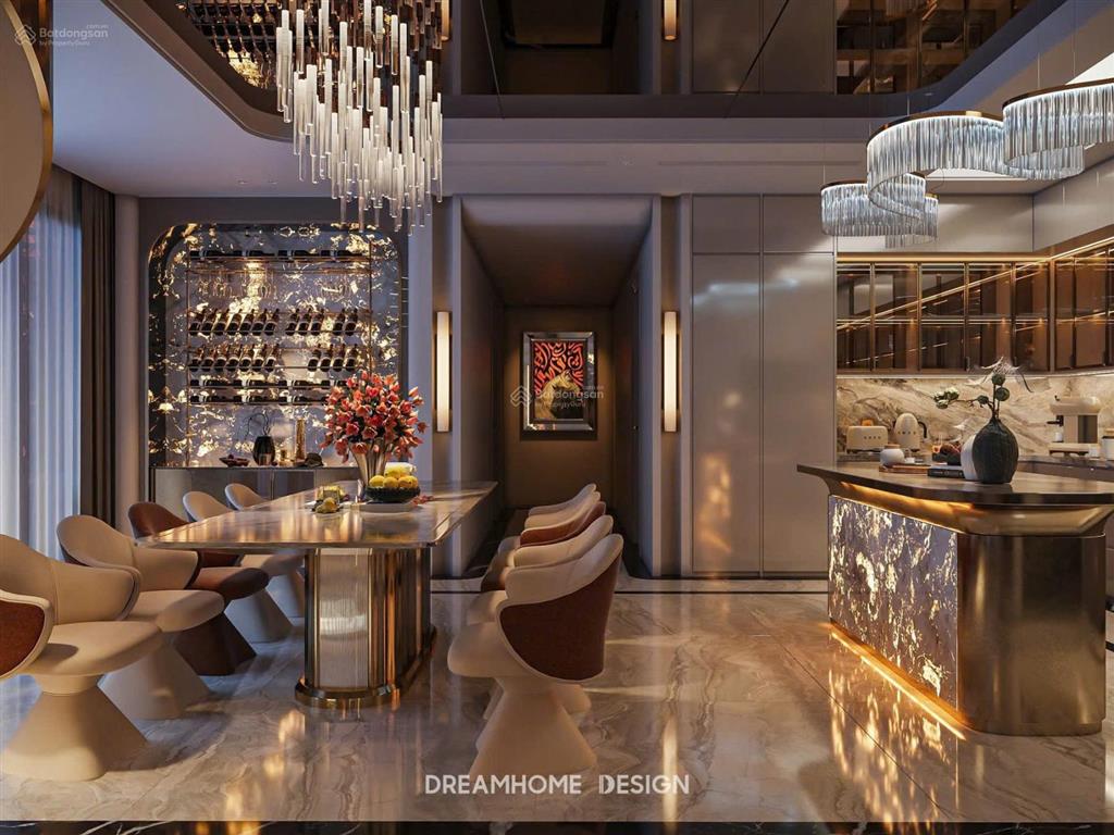 Bán căn penthouse sunshine golden river. view hồ tây, ciputra. dt 494m2  6pn  nội thất xịn