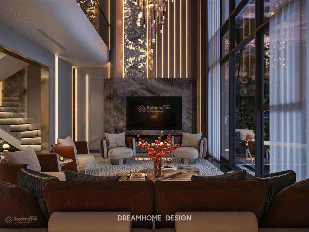 Bán căn penthouse sunshine golden river. view hồ tây, ciputra. dt 494m2  6pn  nội thất xịn